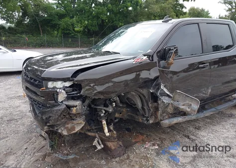 2019 Chevrolet Silverado Rst из США, поврежденный, VIN 3GCUYEED2KG171172